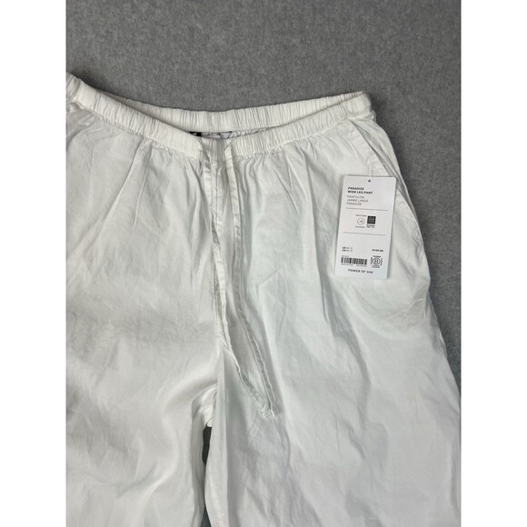 Athleta Paradise Mid Rise Wide Leg Pant For Women,  Size M, Petite White - Picture 5 of 11